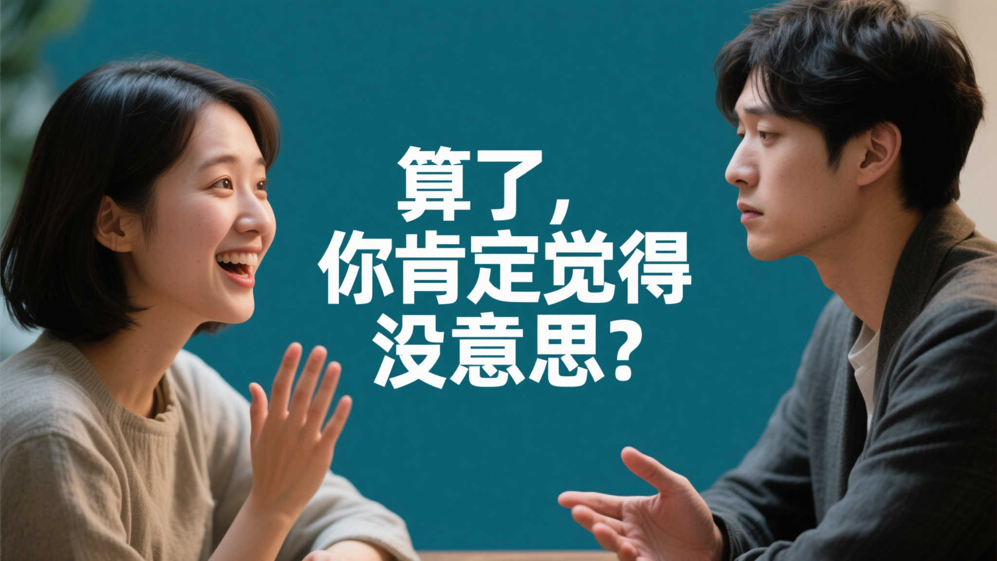 而他的妻子